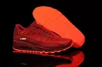 nike air max 2019U femmes chaussures mode bas prix lumineux rouge red